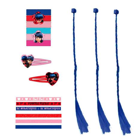 Miraculous Ladybug 17 Piece Hair Accessories Set Extra Image 1